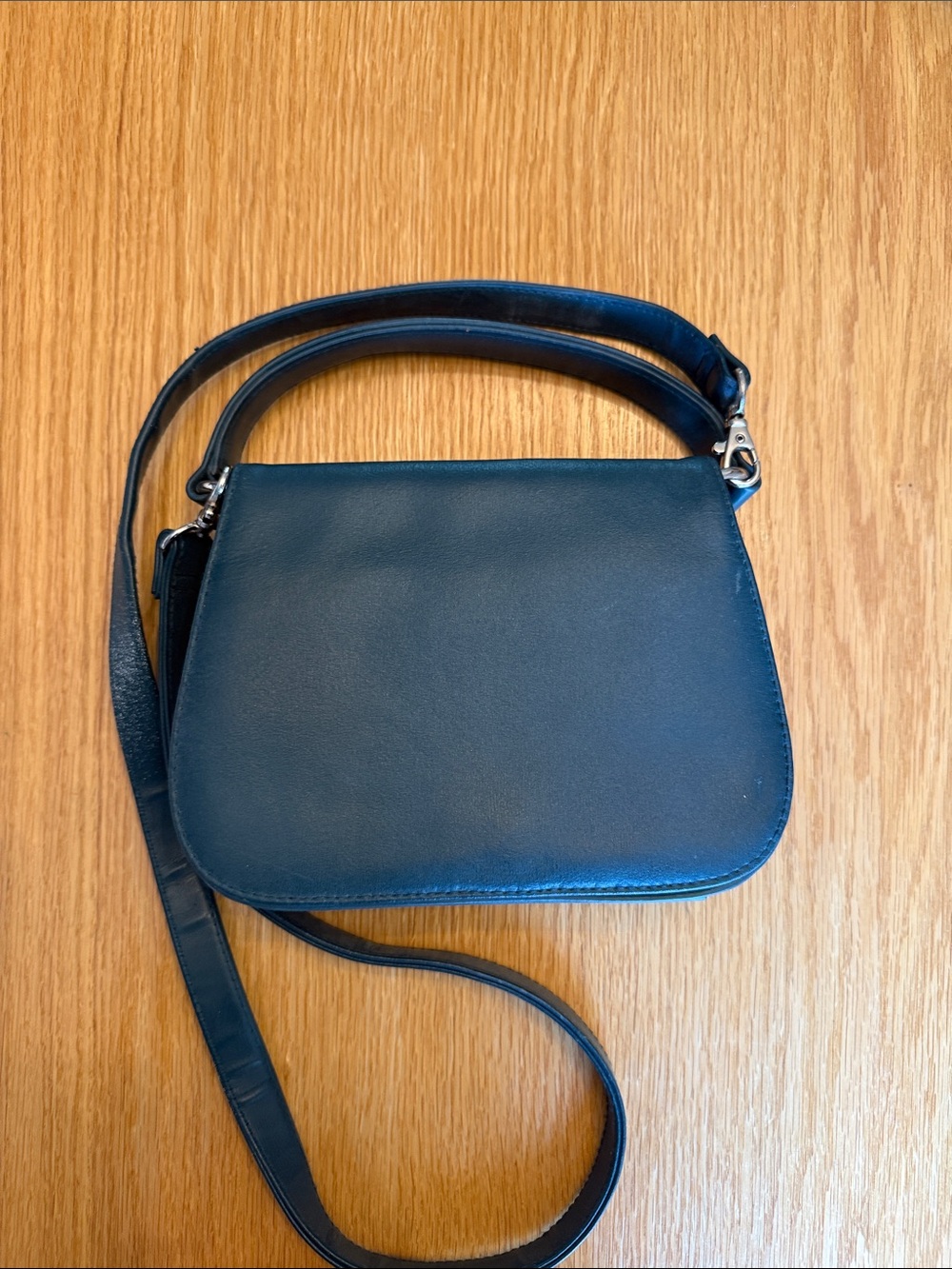 Hillard & Hanson green Crossbody Shoulder Bag Convertible Purse